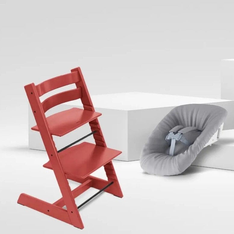 Chaise Haute - GrowSeat™ - Rouge - Meuble de bebe