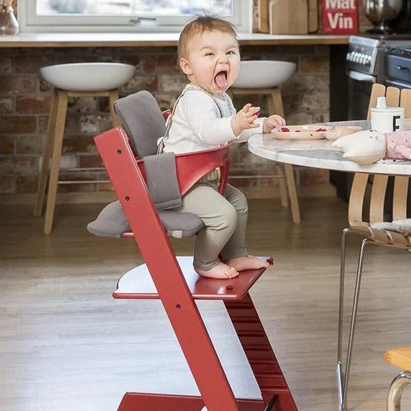 Chaise Haute - GrowSeat™ - Rouge - Meuble de bebe