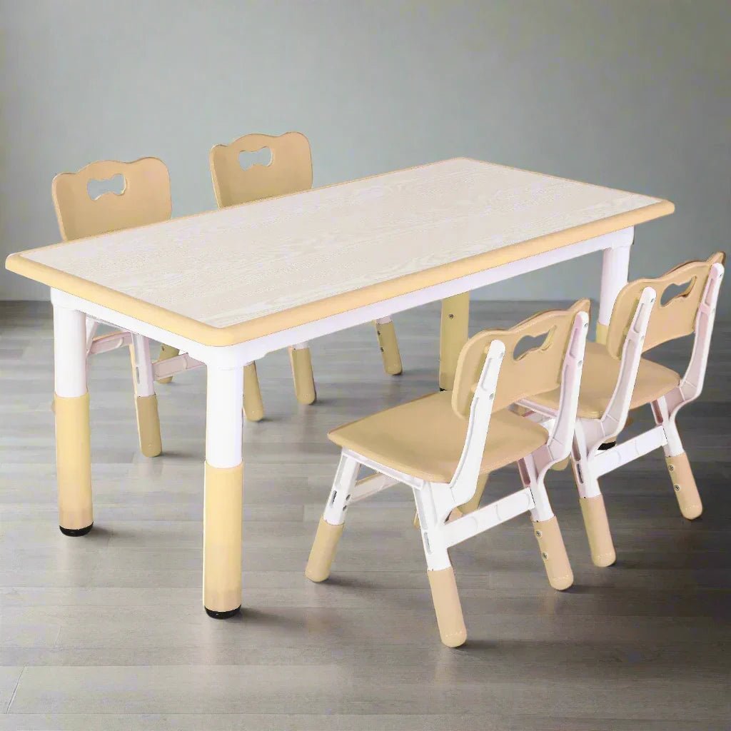 Table pour Enfant - TableMultiActivités™ - Beige - Meuble de bebe