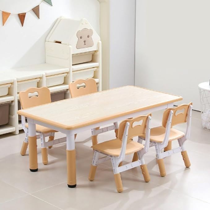 Table pour Enfant - TableMultiActivités™ - Beige - Meuble de bebe